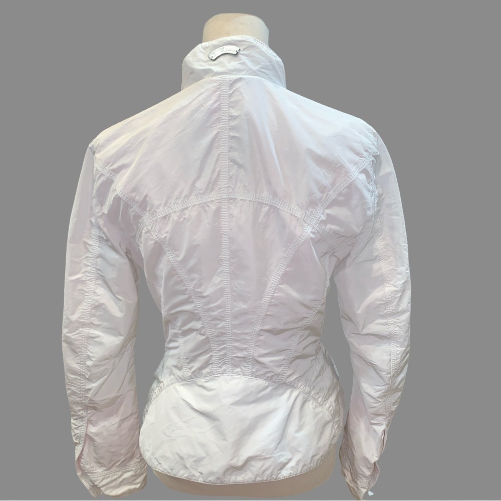 VINTAGE LES COPAINS JACKET Italian  White Zipper  In Good Condition Size 42EU - Picture 2 of 8